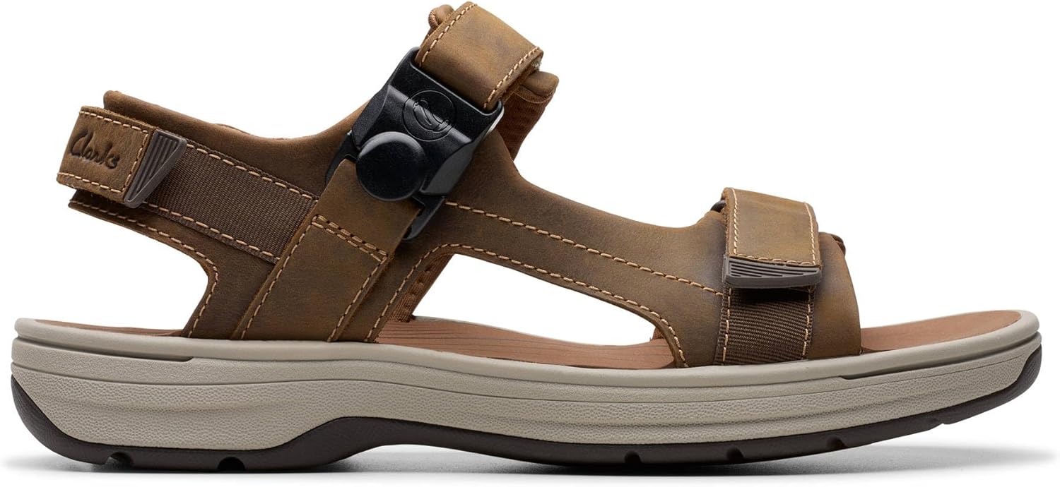 

Мужские сандалии Clarks, удобные сандалии, Saltway Trail, коричневый