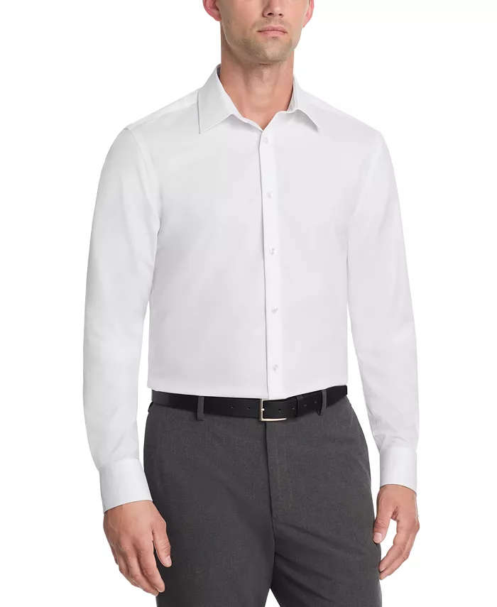 

Мужская облегающая рубашка Calvin Klein, белый