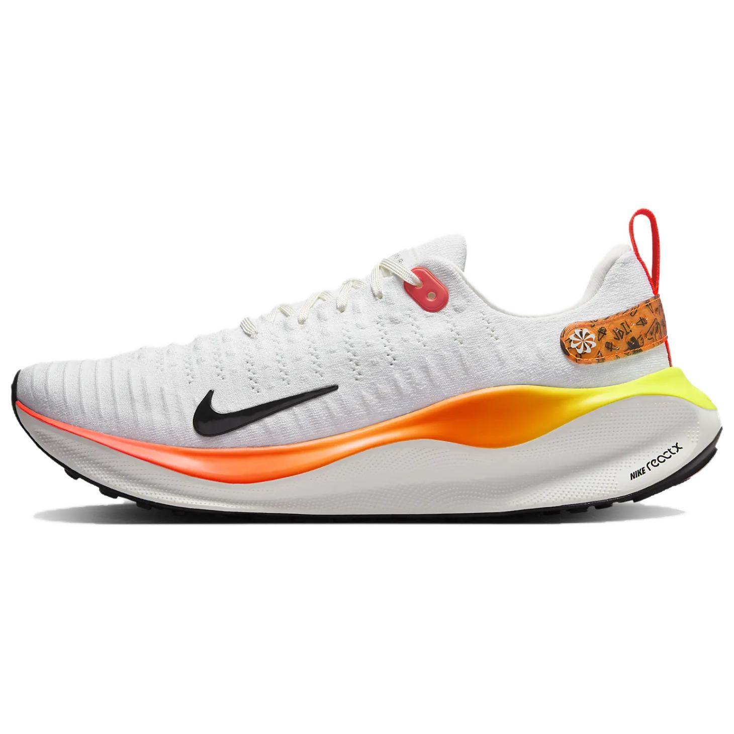 

Nike ReactX Infinity Run 4 Ярко-малиновый, Белый/Яркий темно-красный/Голландский оранжевый/Черный
