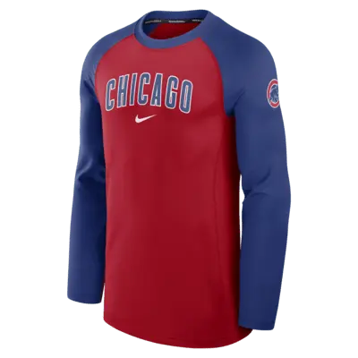 

Лонгслив Nike Chicago Cubs Authentic Collection Game Time, красный
