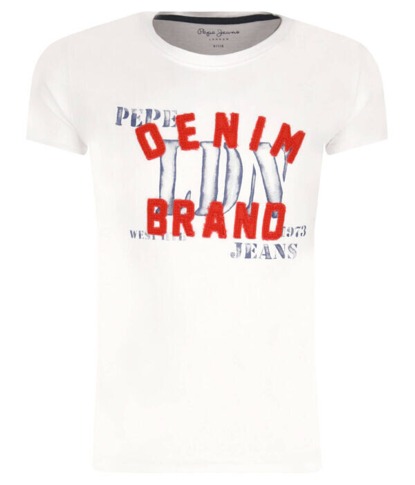 

Футболка Pepe Jeans London Ariel, белый