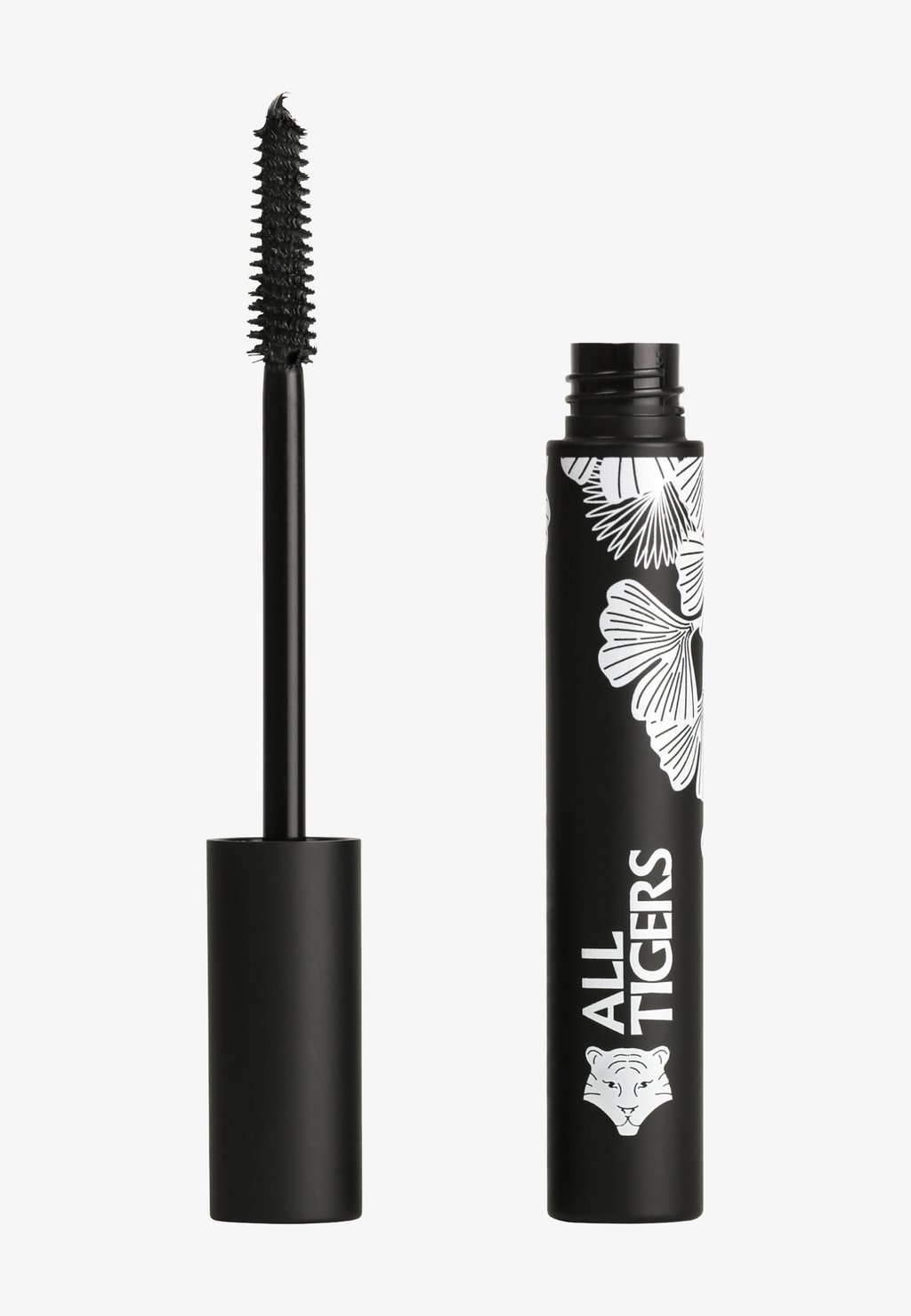 

Тушь для ресниц Natural & Vegan Mascara All Tigers, цвет black definition & length express your views