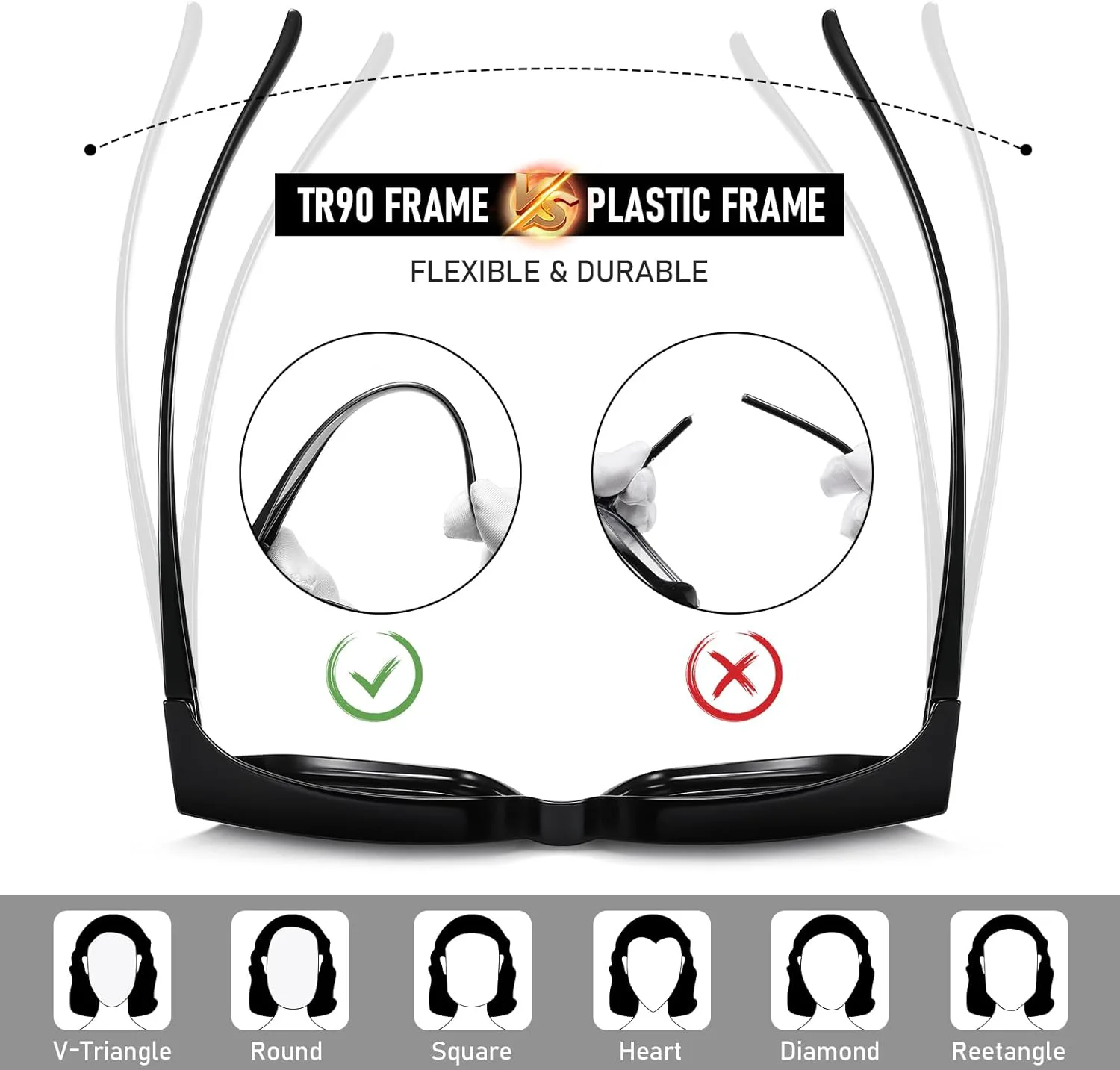 

HAOLOTA Черно-серо-бело-серые поляризованные солнцезащитные очки для женщин и мужчин, модные квадратные очки с обтекаемой формой и защитой от УФ-излучения, white