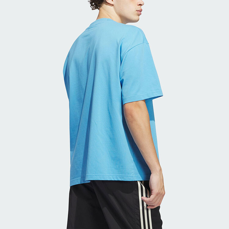 Футболка унисекс Adidas Originals, цвет Blue — фото 3