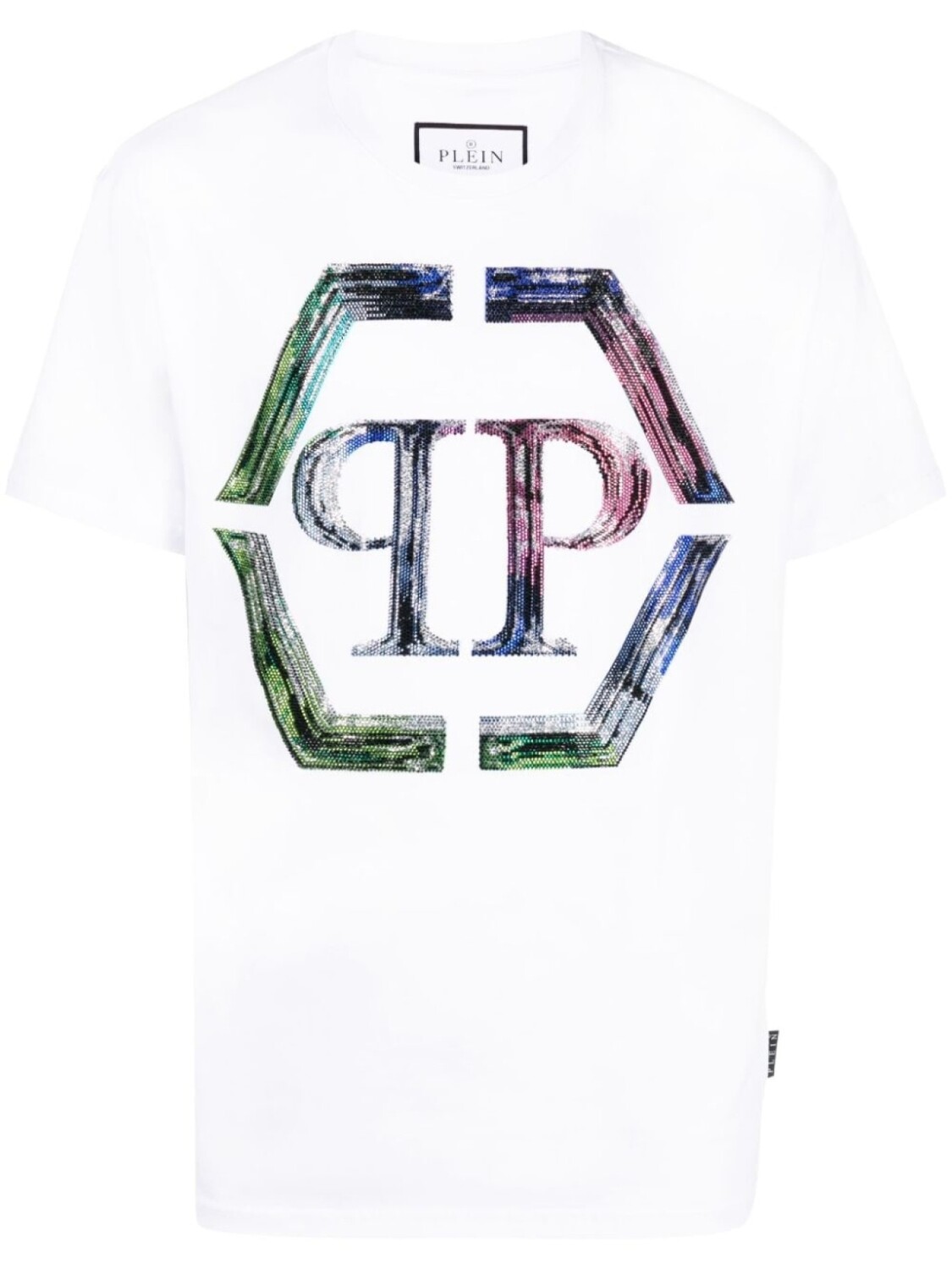 

Philipp Plein футболка с логотипом, белый