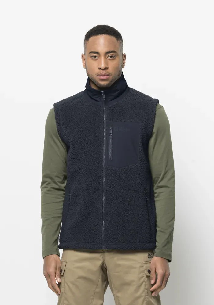 

Флисовый жилет Jack Wolfskin "KINGSWAY VEST M", синий
