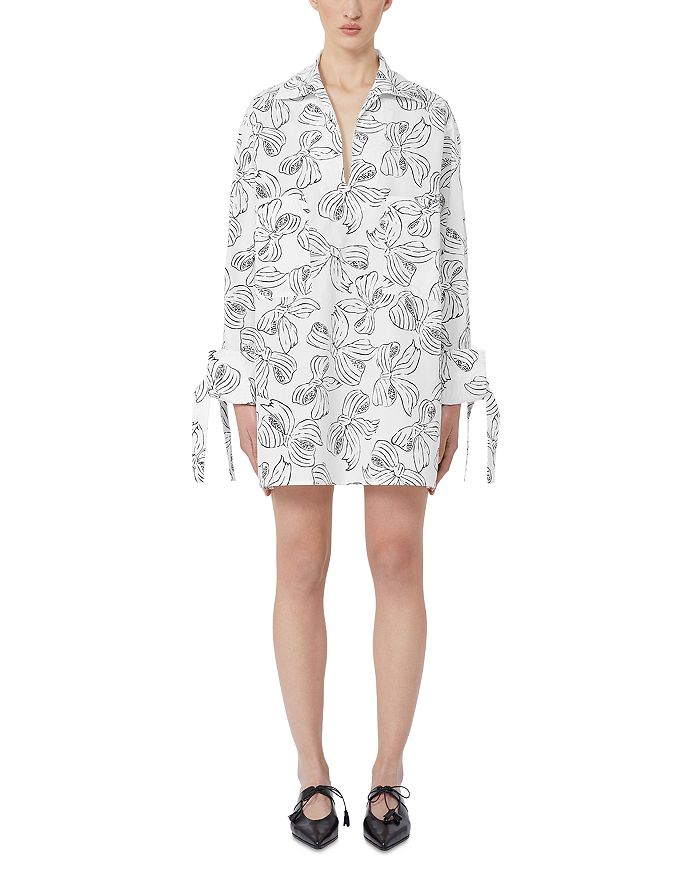 

Платье белое Sansa Max Mara, мультиколор