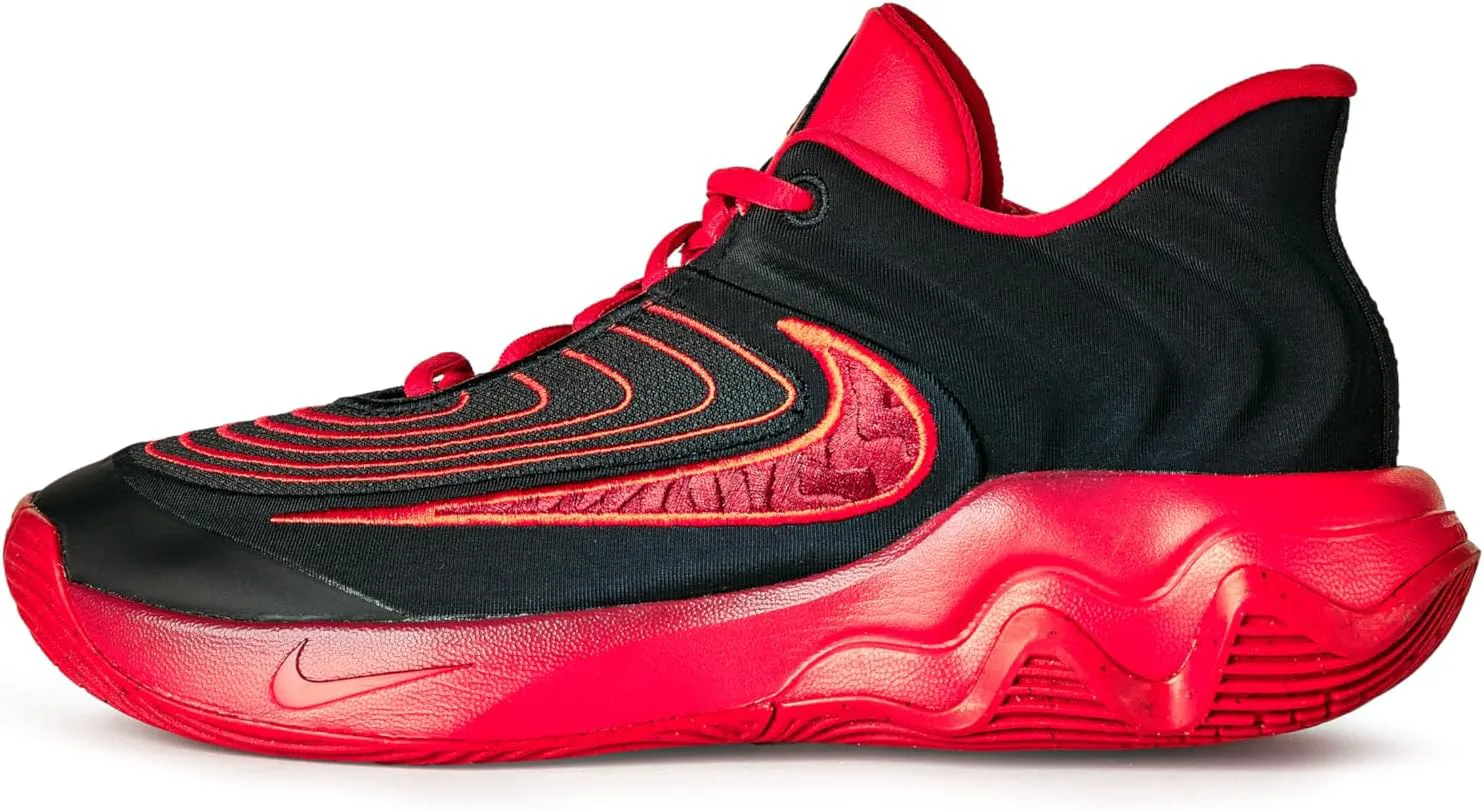 Кроссовки для баскетбола Nike Giannis Immortality 4 для взрослых унисекс, черный/красный