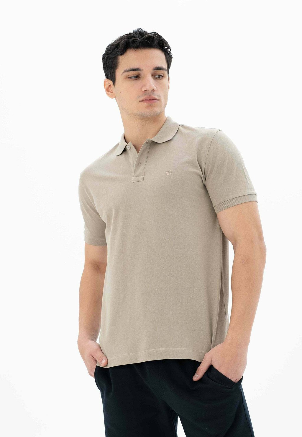 

Рубашка поло SHORT SLEEVE Arma, цвет Stone