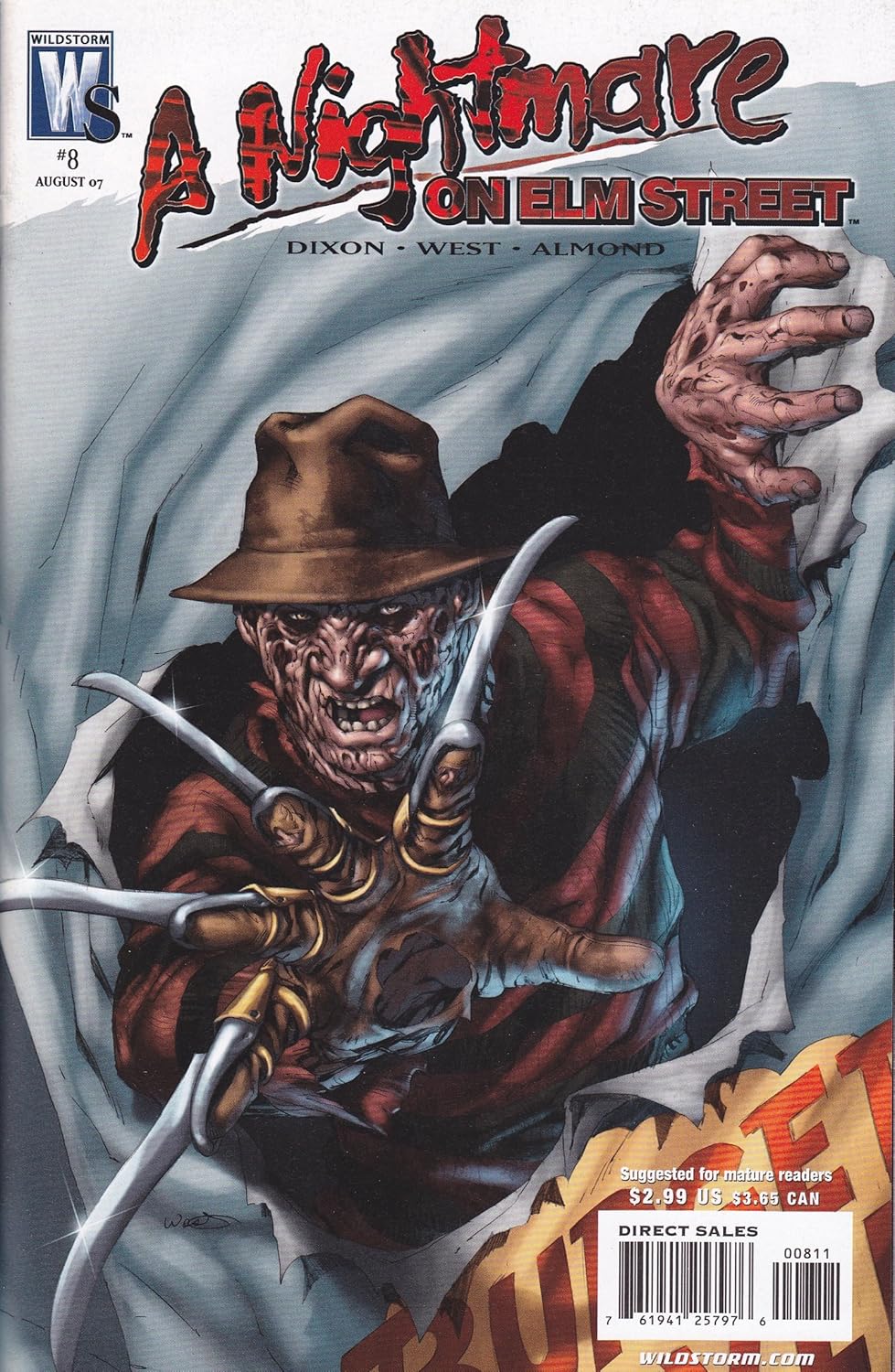 

A Nightmare on Elm Street #8 - Wildstorm (DC / Wildstorm)