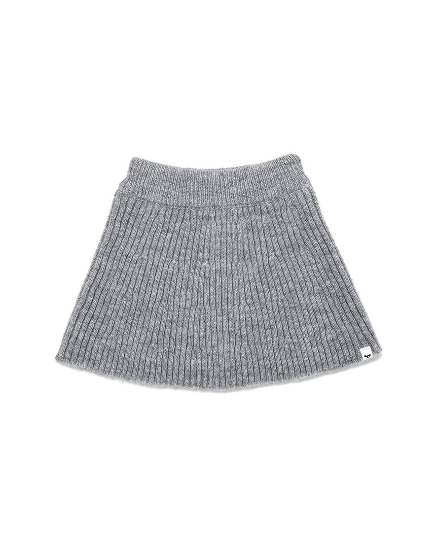 

о, детка! Расклешенный свитер в стиле сканди Трикотажная шерстяная юбка oh baby!, цвет Heather Gray