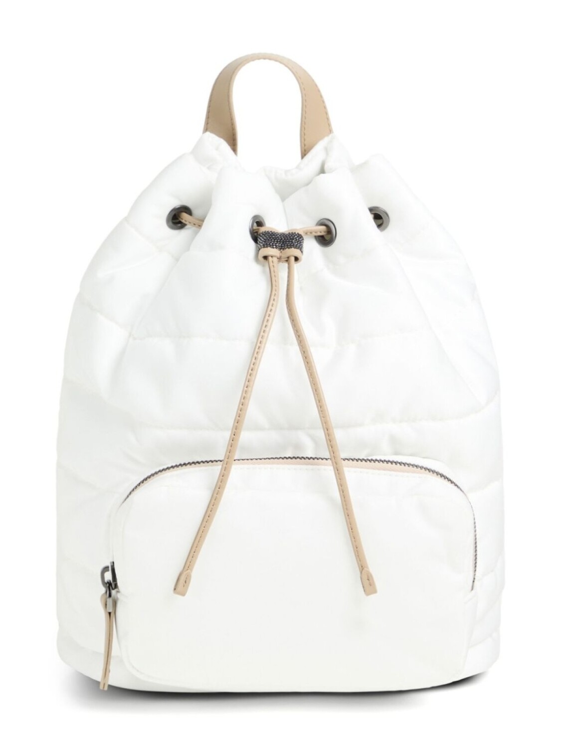 

Рюкзак с декором Monili Brunello Cucinelli Kids, белый