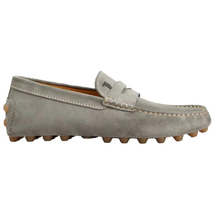 Мужские гоммино лоферы gray TOD'S, серый — фото 3