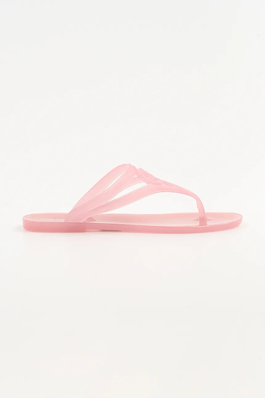 Шлепки JELLY THONG Karl Lagerfeld, розовый