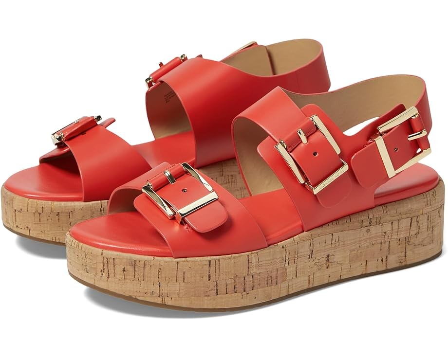 

Туфли MICHAEL Michael Kors Colby Flatform Sandal, цвет Spiced Coral