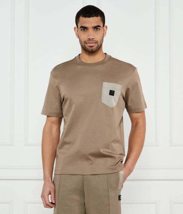 

Футболка с имбирем Regular fit Hugo, желтый