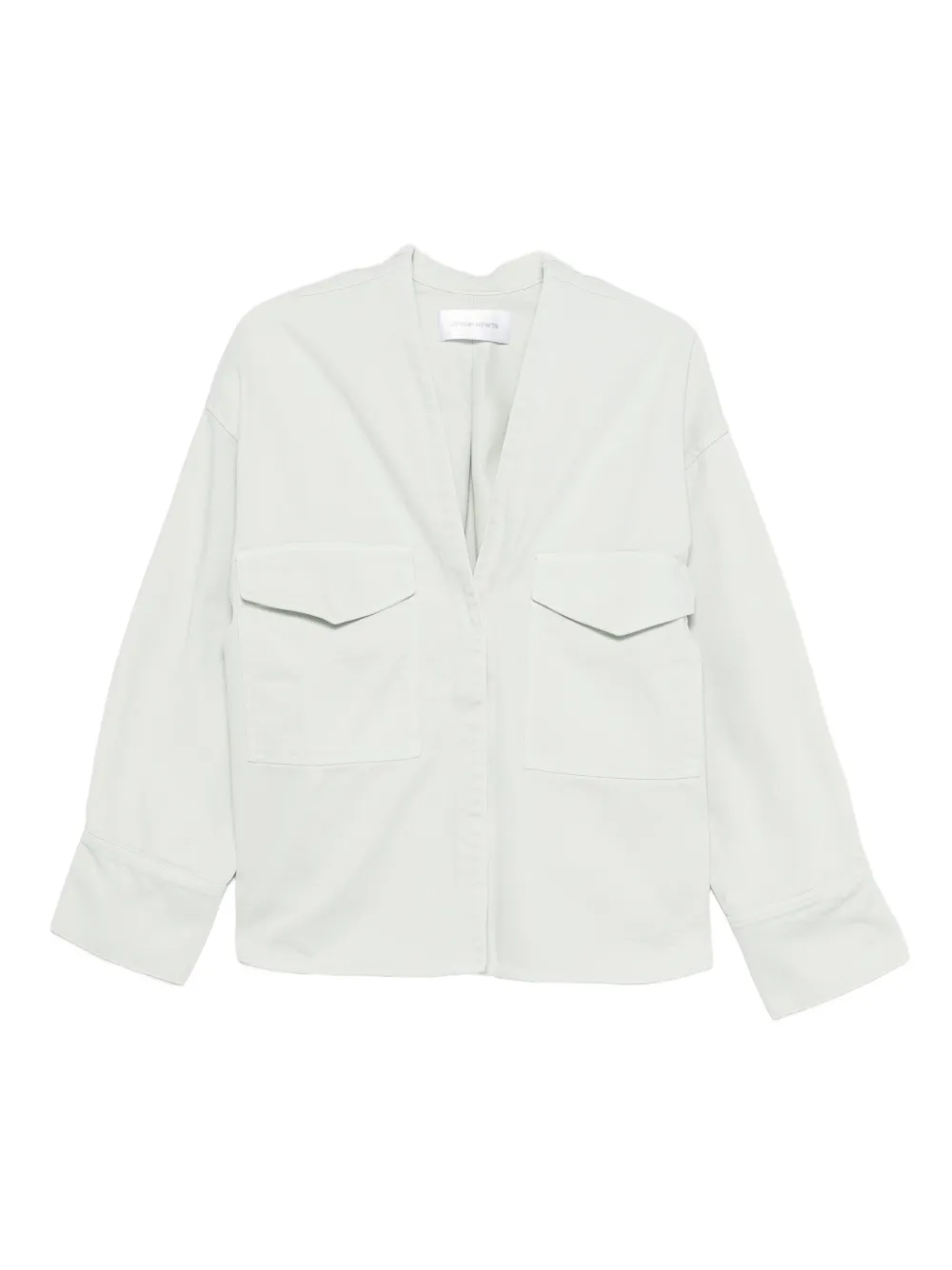 

Джинсовая куртка с V-образным вырезом Christian Wijnants, зеленый