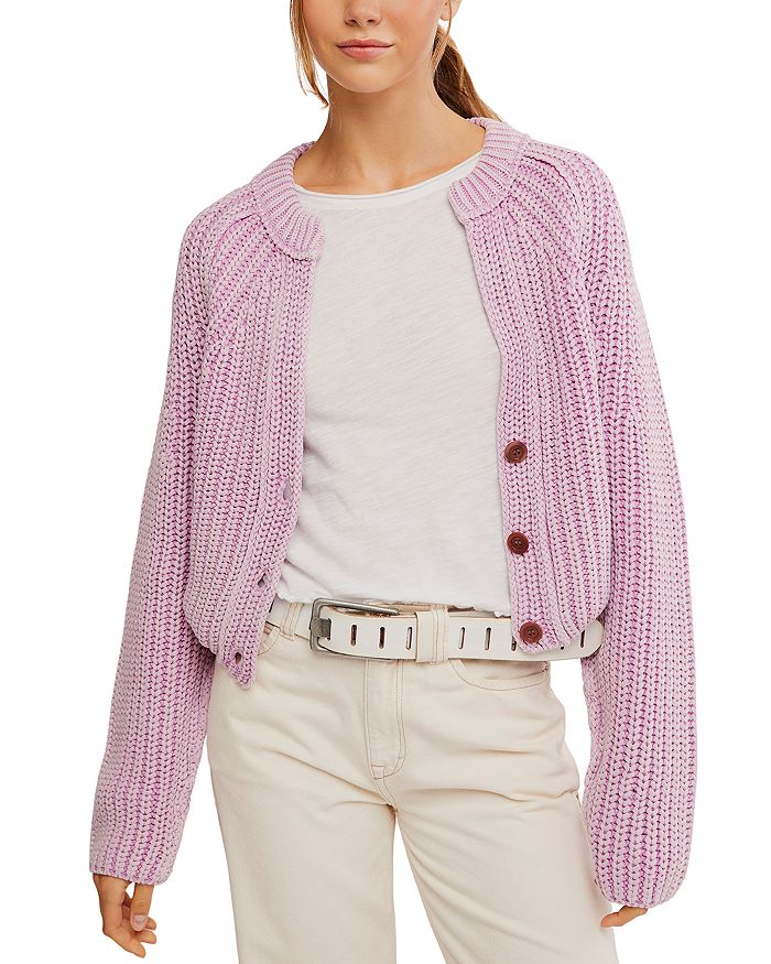 

Кардиган Gigi с длинным рукавом Sweet Nothing Free People, фиолетовый