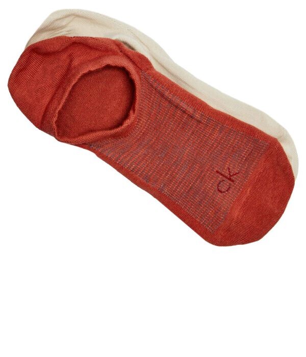 

Носки Calvin Klein, коричневый / красный