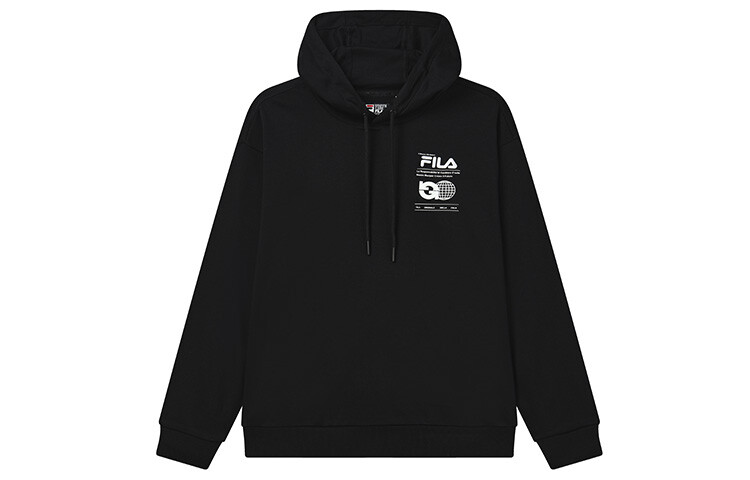 

Толстовка мужская, цвет черный как смоль Fila, черный