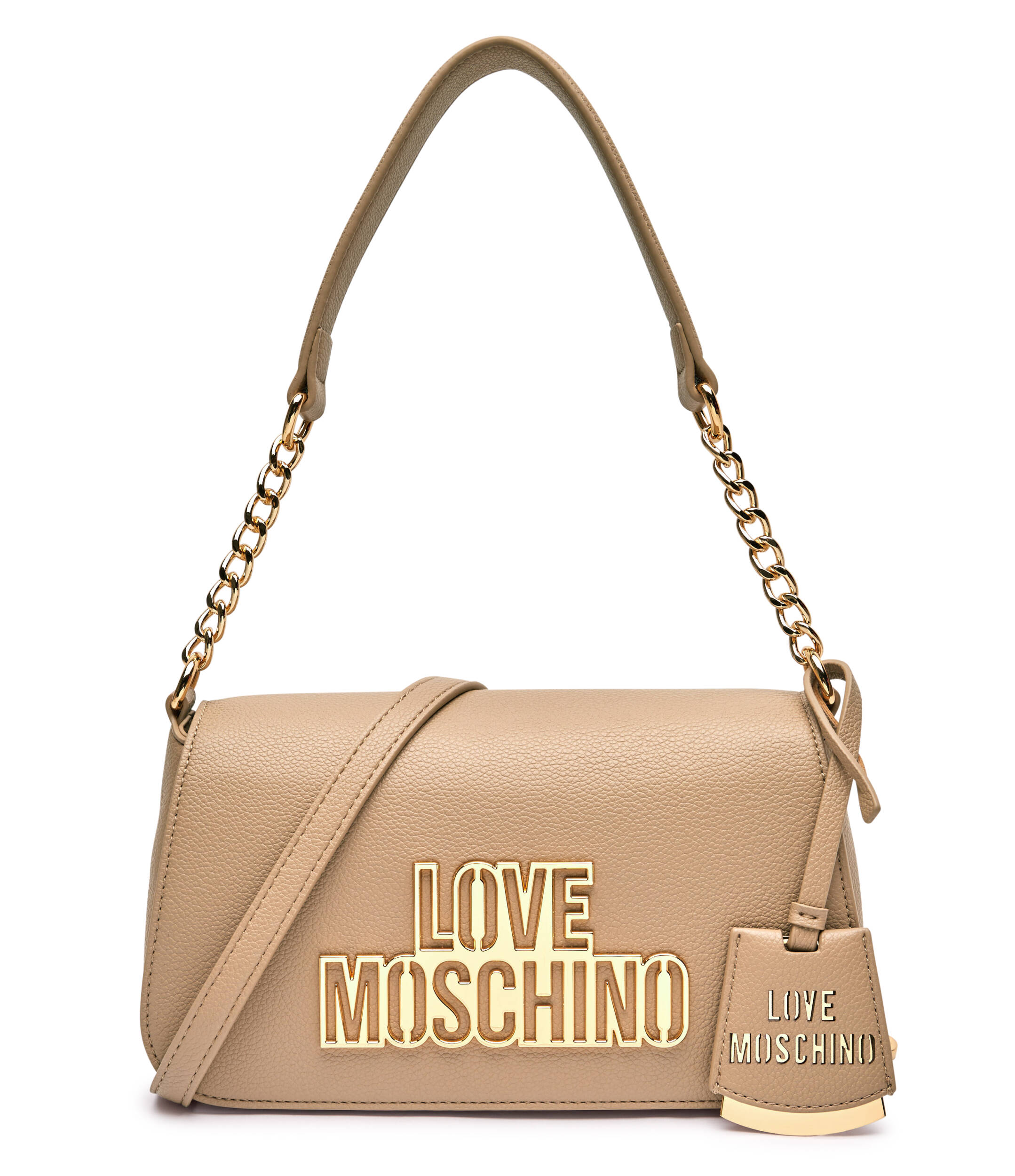 

Сумка через плечо Love Moschino, бежевый