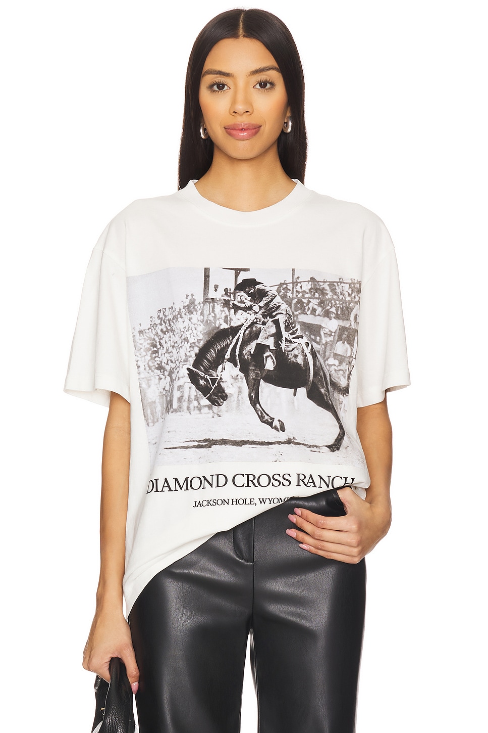 

Футболка для верховой езды walter Diamond Cross Ranch, белый