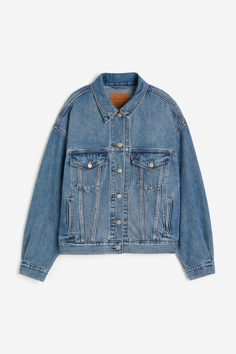 

Куртка дальнобойщика 90-х годов Levi'S, серебряный