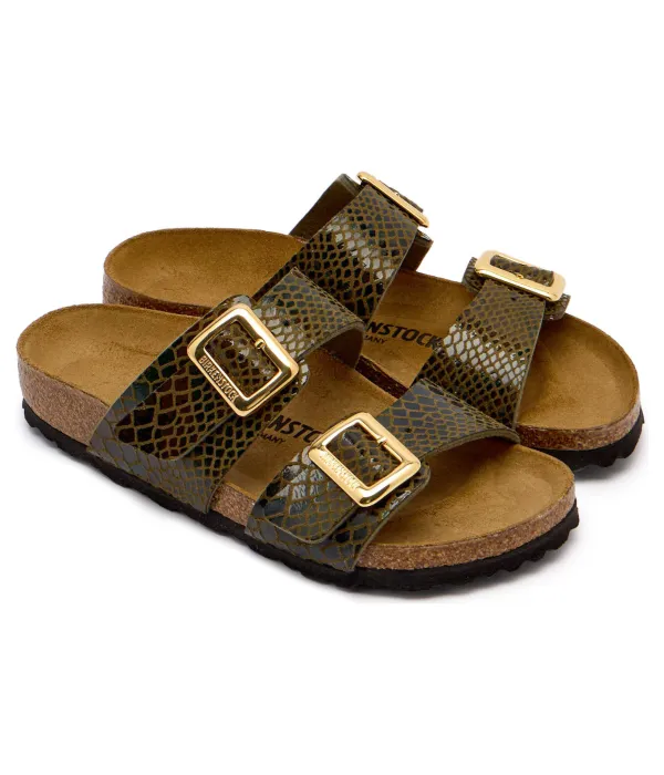 Тапочки Sydney CB Narrow fit Birkenstock, зеленый — фото 3