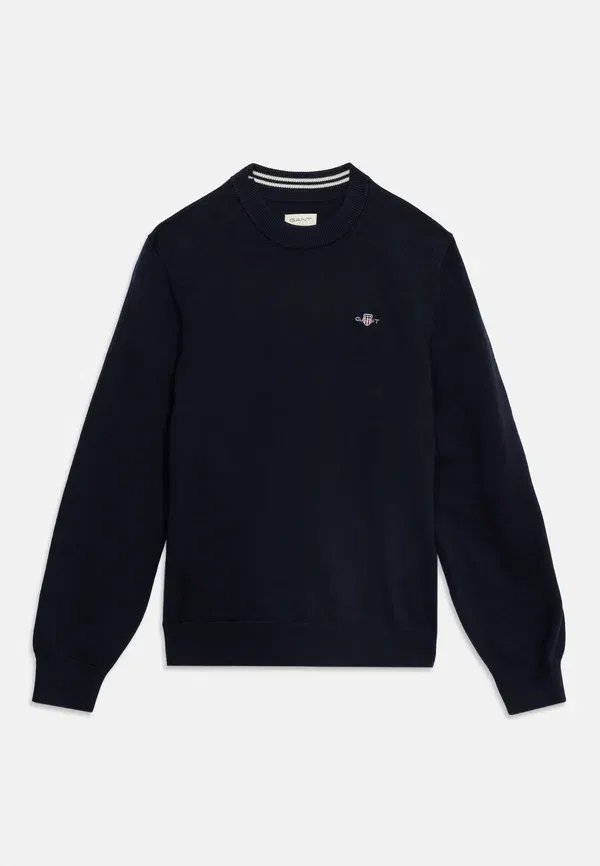Джемпер Gant Shield crew neck evening, вечерний синий