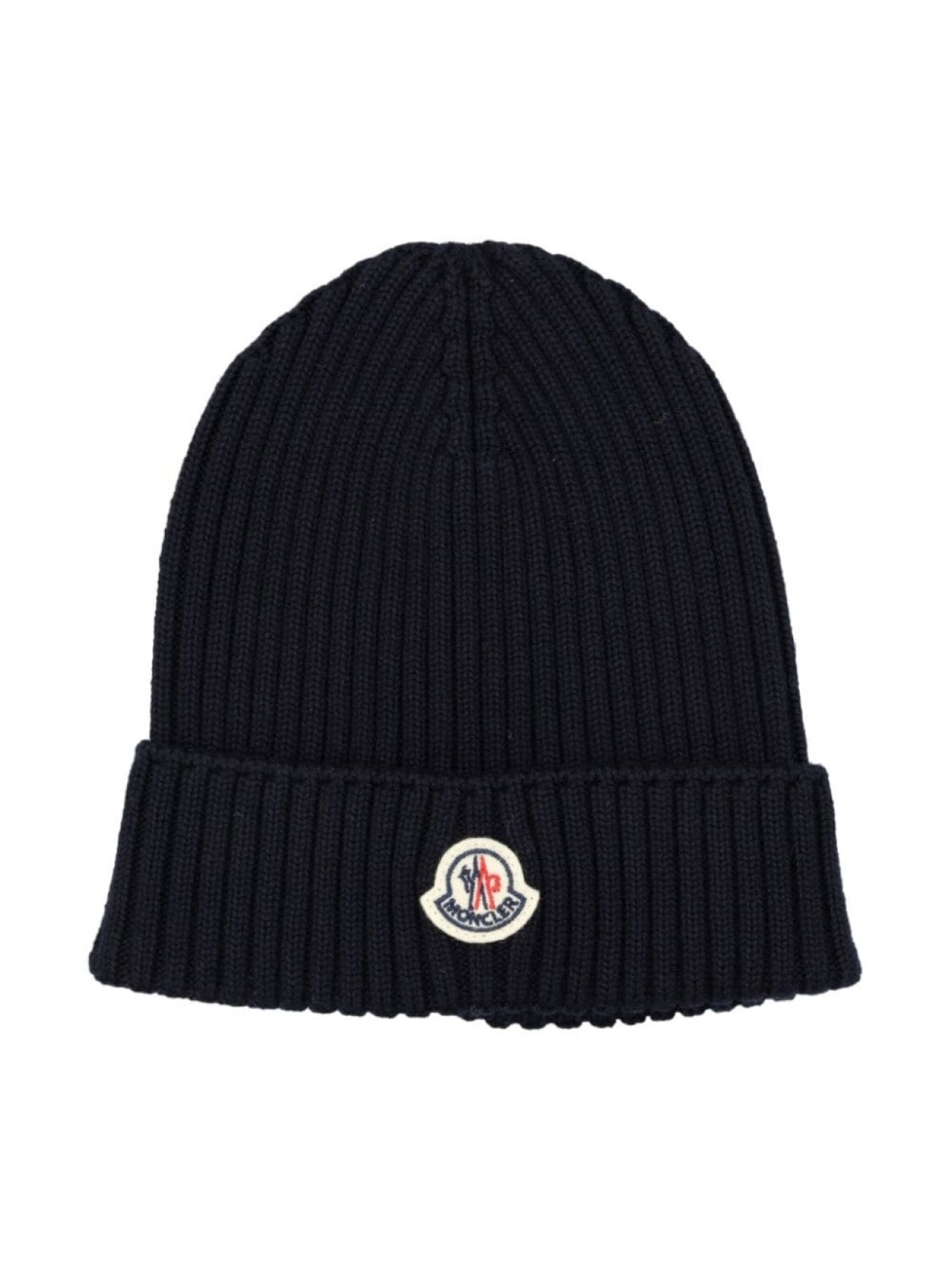 

Moncler Enfant шапка-бини с логотипом и нашивкой-логотипом, синий