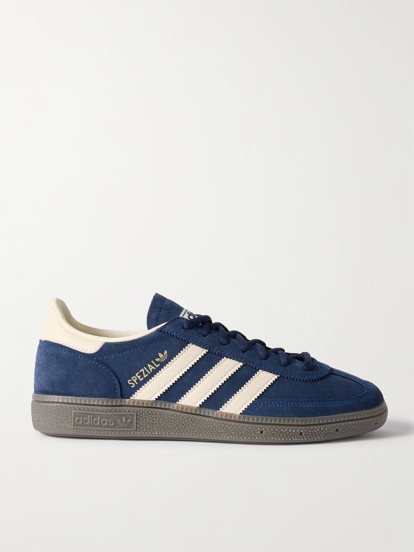 Кроссовки Handball Spezial из замши и кожи ADIDAS ORIGINALS, синий — фото 3