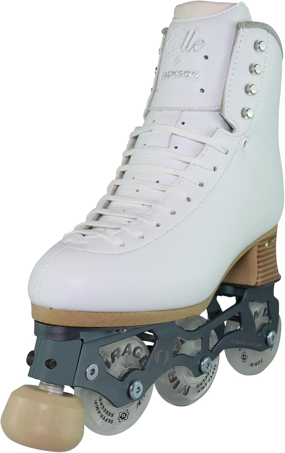 

Женские роликовые коньки Jackson Atom Ultima Elle для фигурного катания Jackson Ultima, White, Белый, Женские роликовые коньки Jackson Atom Ultima Elle для фигурного катания Jackson Ultima, White