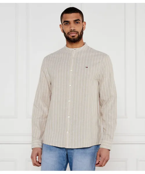 

Рубашка Regular fit Tommy Jeans, бежевый