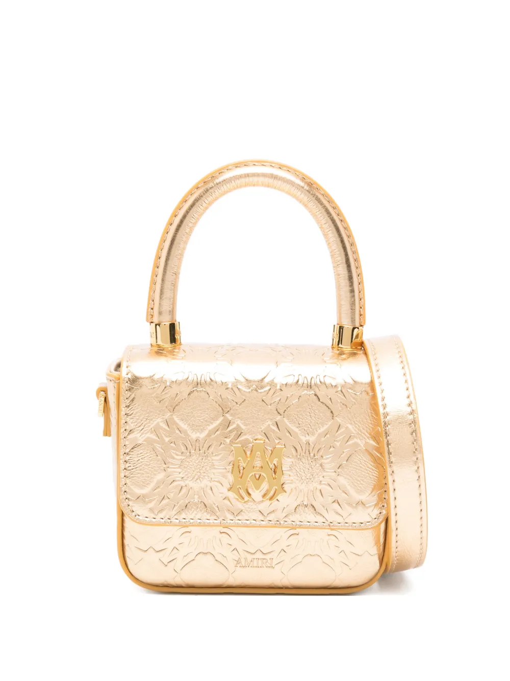 

Мини-сумка Nano MA Quad Amiri, золотистый