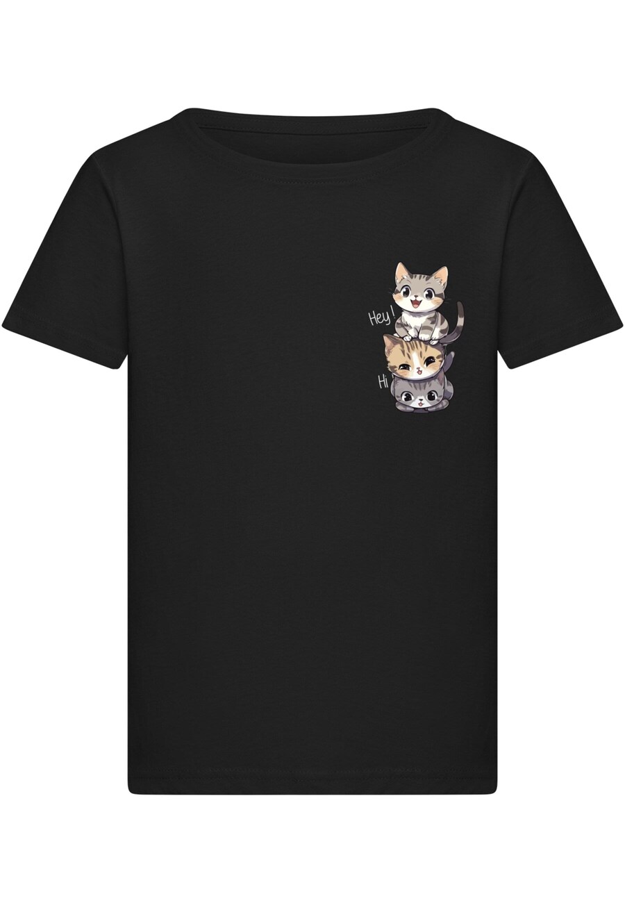 

Рубашка Merchcode Hi Cats, черный