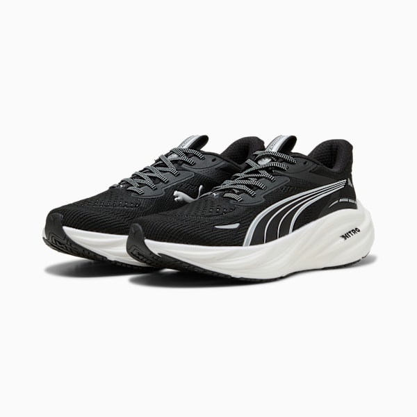 Женские кроссовки для бега по шоссе Magnify Nitro 3 Puma, черный — фото 2