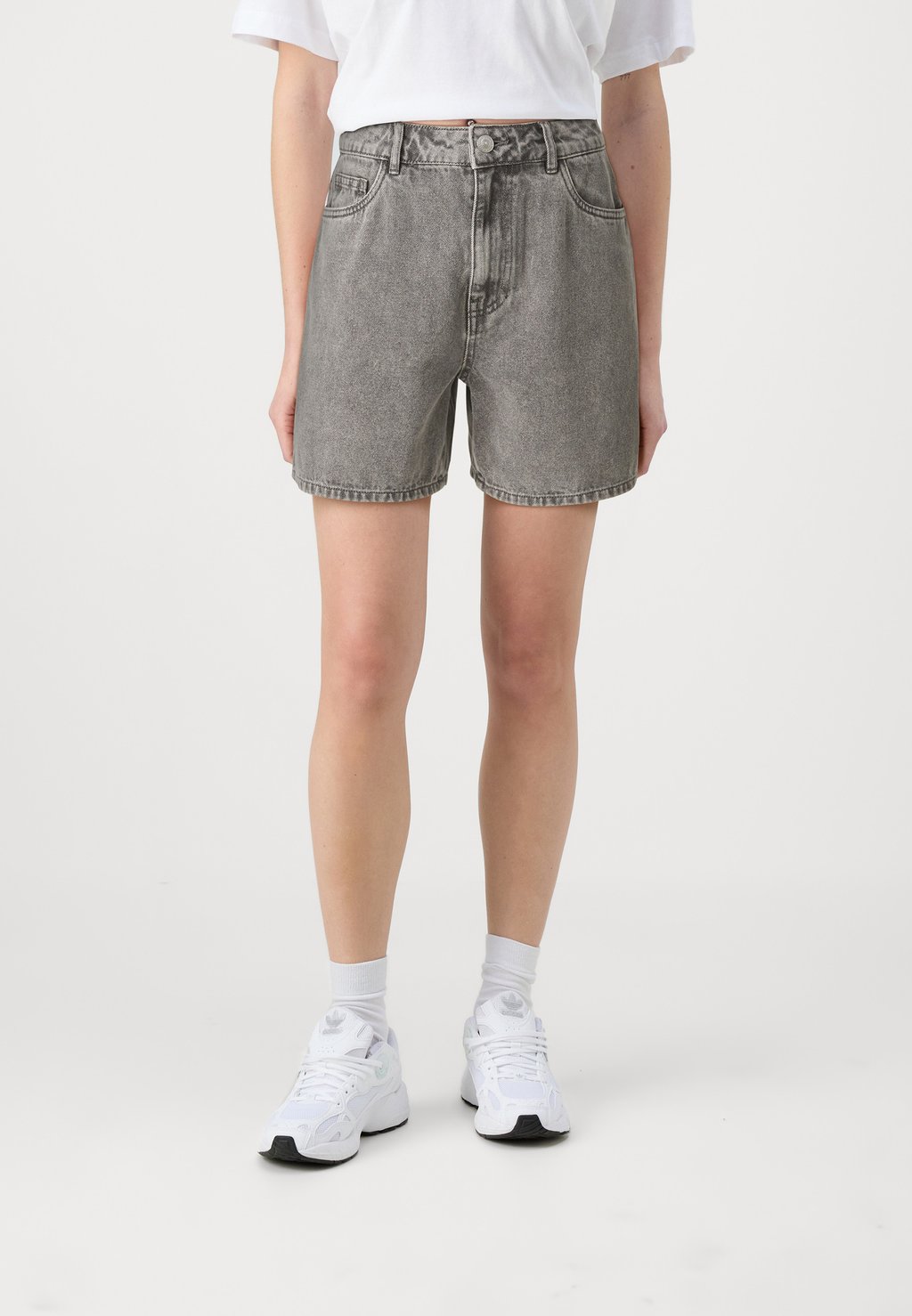 

Джинсовые шорты PCABBI Pieces, цвет Light Grey Denim