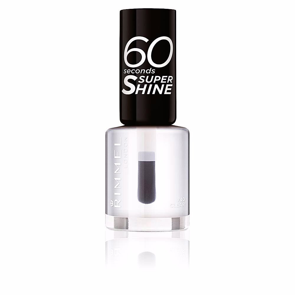 

Лак для ногтей 60 seconds super shine Rimmel london, 8 мл, 740-clear8