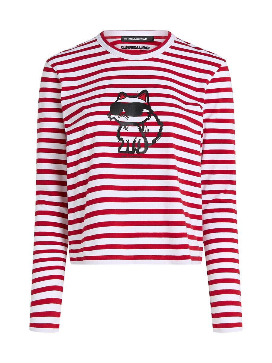 

Лонгслив Karl Lagerfeld Shirt, красный