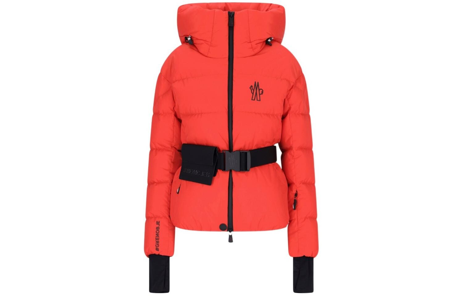 

Пуховик женский коралловый Moncler, цвет Coral