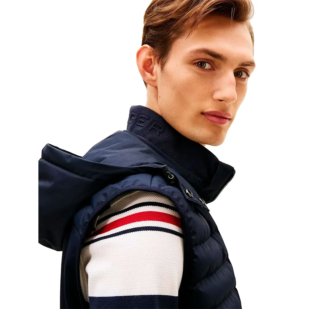 Футболка с длинным рукавом Tommy Hilfiger Mix Media, синий — фото 3