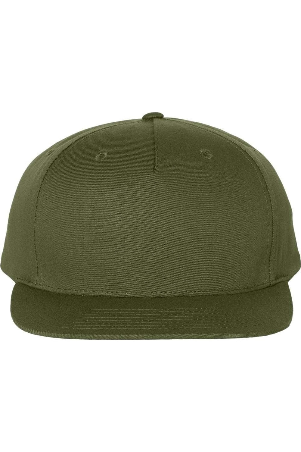 

Кепка дальнобойщика Richardson Pinch Front Twill Back, цвет army olive