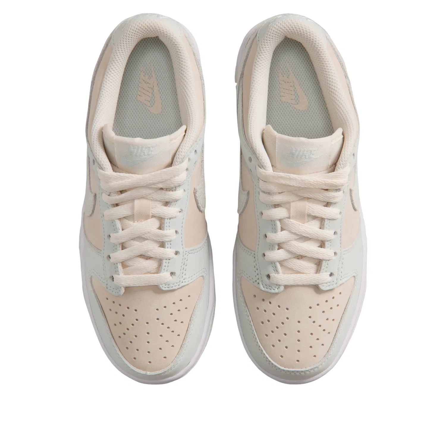 Кроссовки Nike Dunk Low Suede 'Chalk Barely Green' IH4574-100, зеленый — фото 2