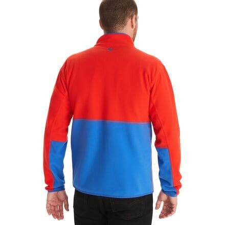 

Флисовая куртка Rocklin с молнией 1/2 – мужская Marmot, цвет Victory Red/Trail Blue
