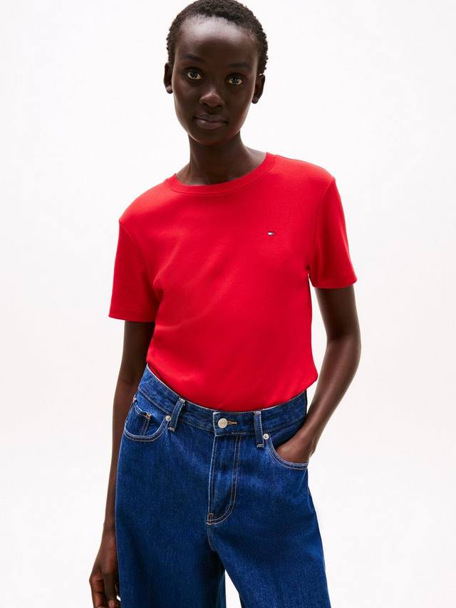 

Футболка Cody Slim с круглым вырезом Tommy Hilfiger, Primary Red