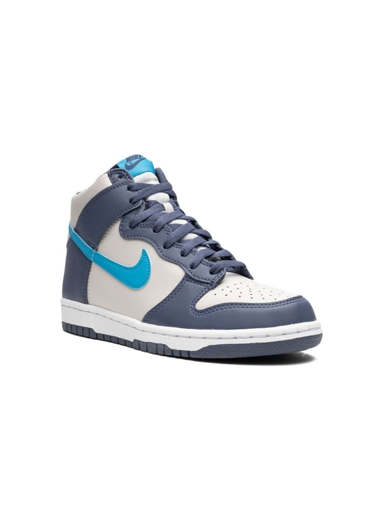 

Nike Kids кроссовки Dunk High, белый