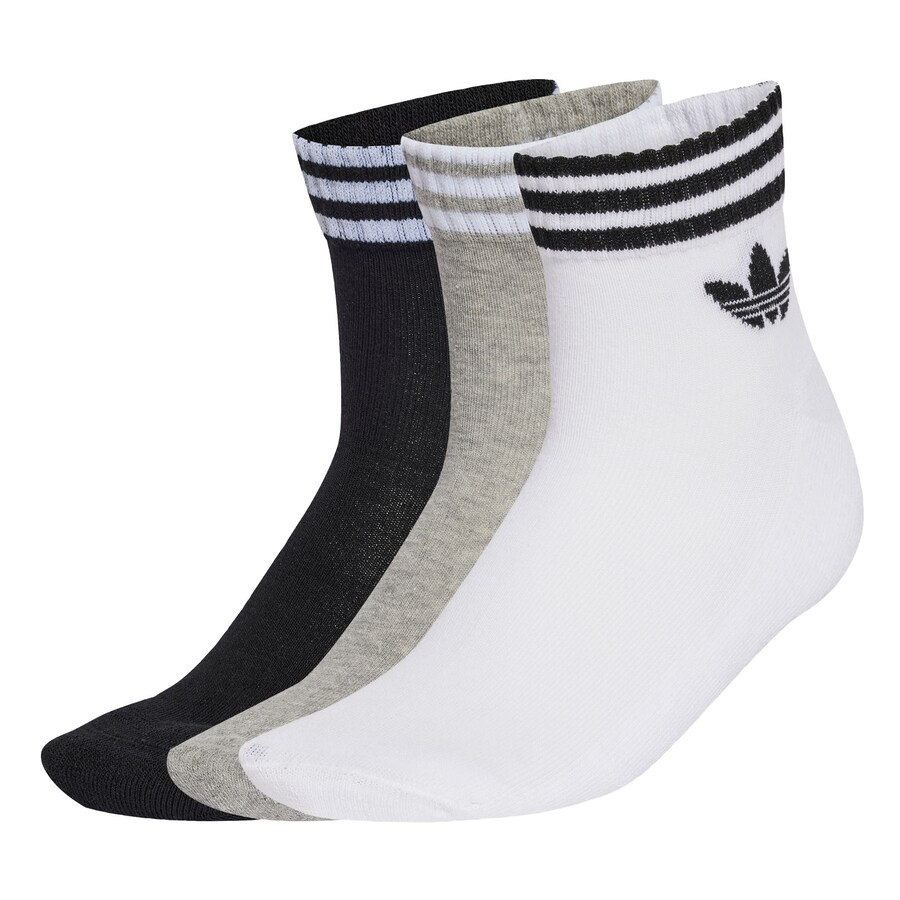 

Носки ADIDAS ORIGINALS, цвет mottled grey/Black/White