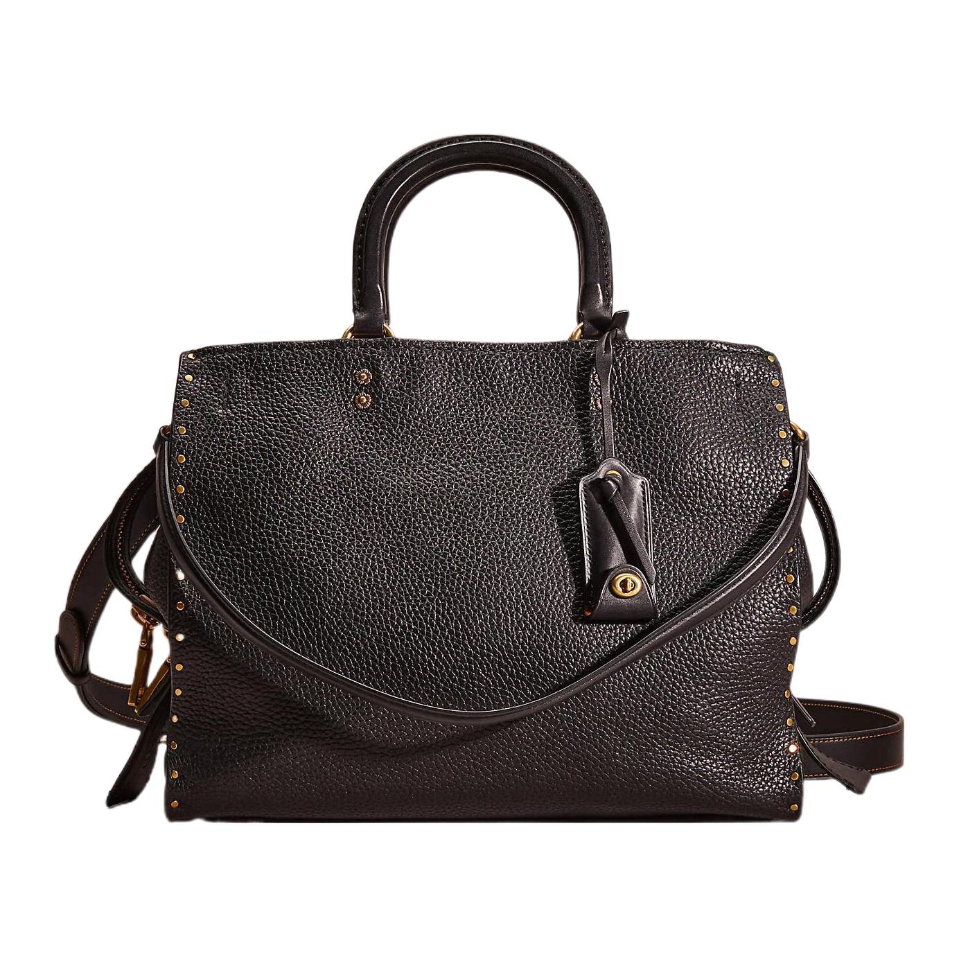 

COACH Кожаная наплечная сумка Рог