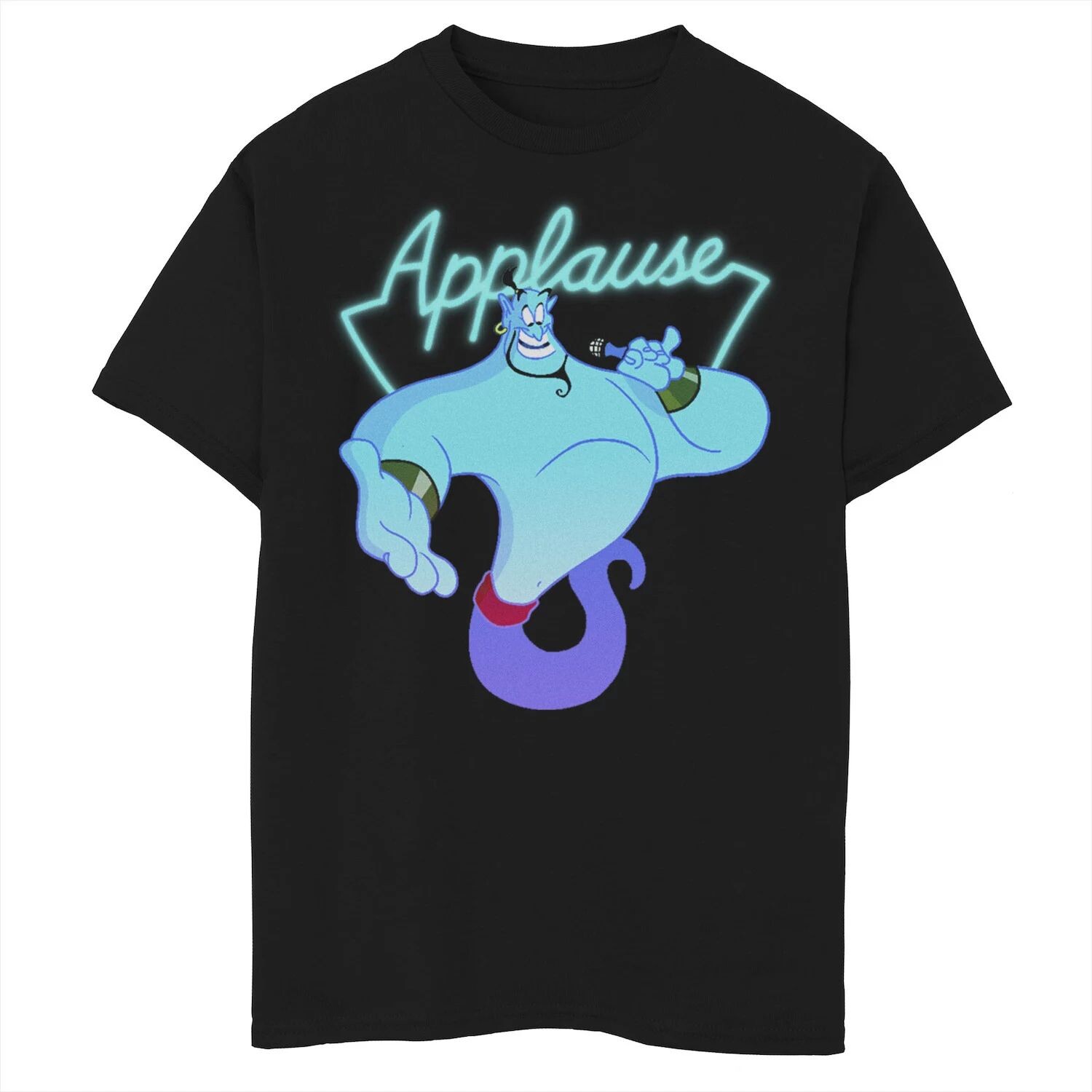 

Футболка с неоновым рисунком Disney's Aladdin для мальчиков 8–20 Genie Applause Disney