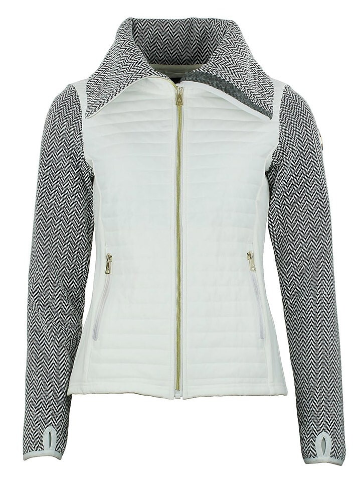 

Куртка софтшелл Peak Mountain Hybridjacke Antem, цвет Weiß/Schwarz